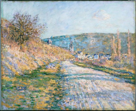 735px-Claude_Monet_-_The_Road_to_Vétheuil_-_Google_Art_Project