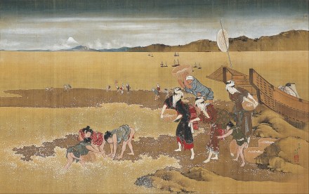 Katsushika_Hokusai_-_Shell_Gathering_-_Google_Art_Project