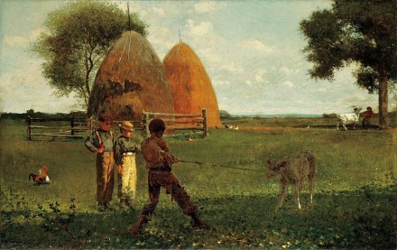 Weaning_the_Calf_(1875)