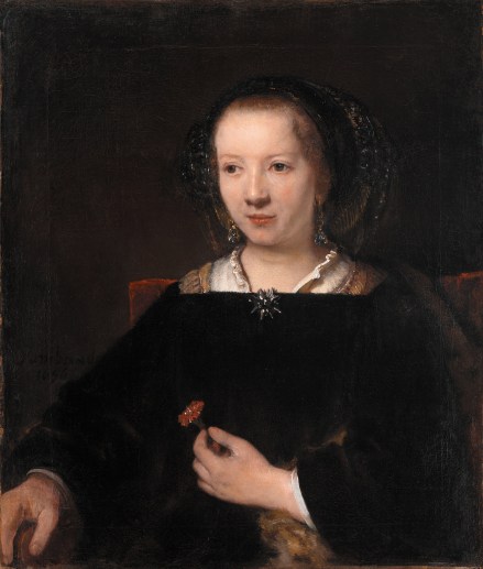 Workshop_of_Rembrandt_van_Rijn_-_Young_Woman_with_a_Carnation_-_Google_Art_Project